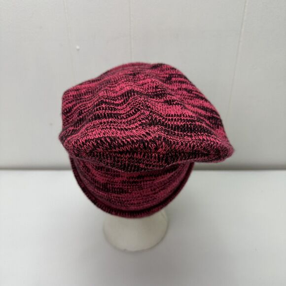 Victorias Secret PINK Beanie Hat Winter Cap Black Dog Knit - Picture 4 of 10